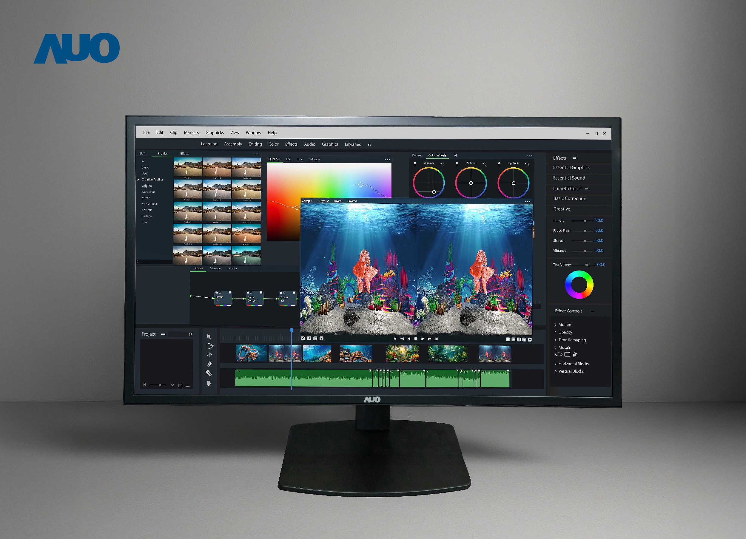 jinnian金年会开发32吋2D/3D专业桌上型显示器，拥有8K4K超高分辨率，并以低串扰算法优化3D显示效果，搭载自动眼球追踪功能，能实时调整3D图像，进行实时2D与3D无缝共存窗口，提供图像设计工作者突破二维接口的崭新工作氛围与效率